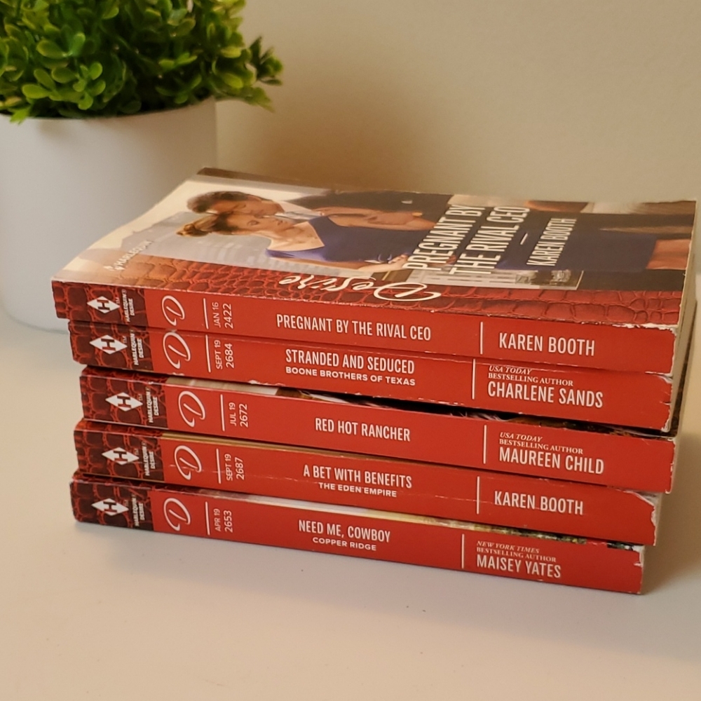 5 Harlequin Desire category passion